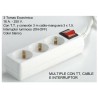 BASE 3 TOMAS T/T INTER. CABLE 3M 1001831