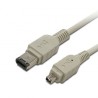 214730 CABLE FIREWIRE 6PIN/4PIN 1.8M