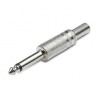 JACK MALE 6.3 mm MONO METAL, CON690