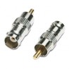 RCA ADAPTER MALE BNC FEMALE 5224