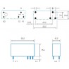 RELAY 12V 1C HORIZONTAL RL190