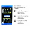 SET 6 SCREWDRIVERS 2 FLAT-2 PHILIPS-2 STAR 3400020