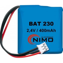 BATERIA 2/3AA NICD BAT230