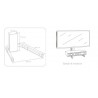 DVD / DTT WALL SUPPORT BLACK SVP570N