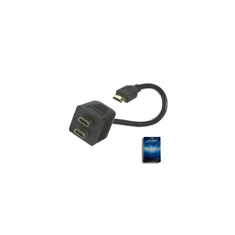 ADAPTADOR HDMI/M A 2xHDMI/H 0.20M 321015 