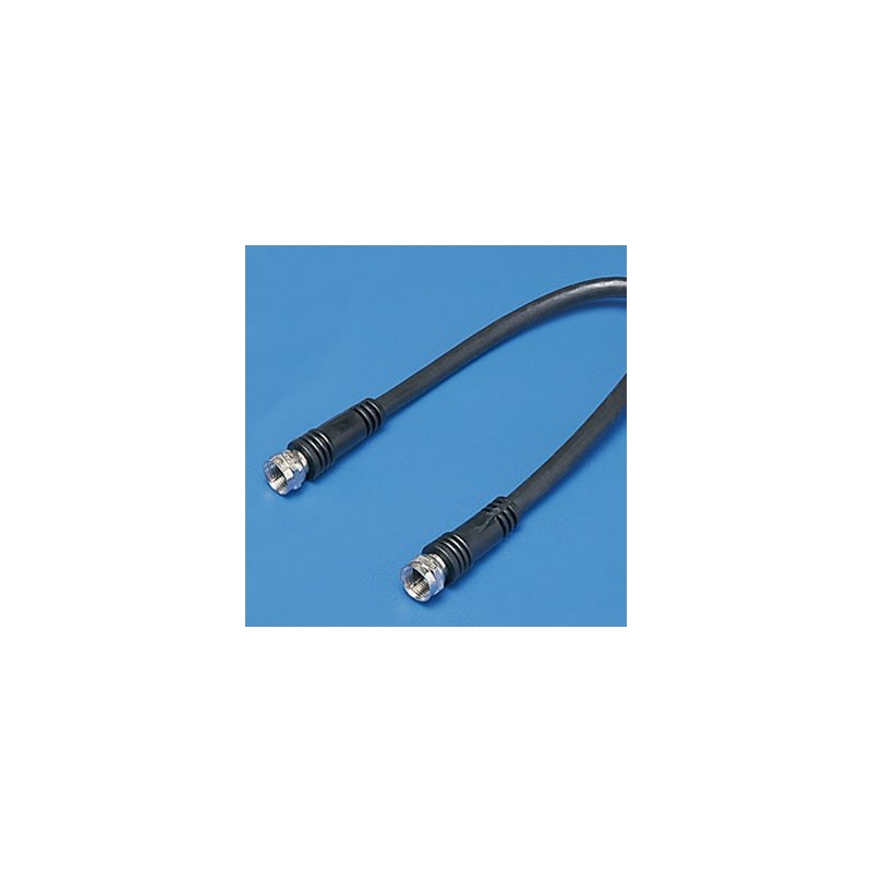 CONEXION F M/M CABLE RG59 NEGRO 7.5M 30985 