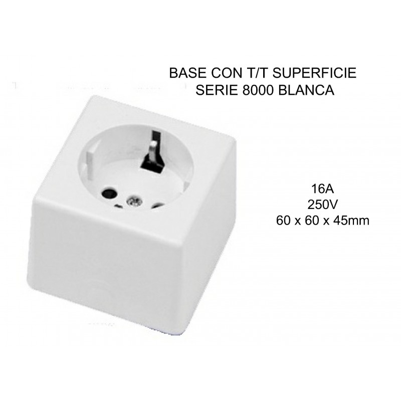 Connector T/T 10-16A WHITE 3608023 SERIAL 8000