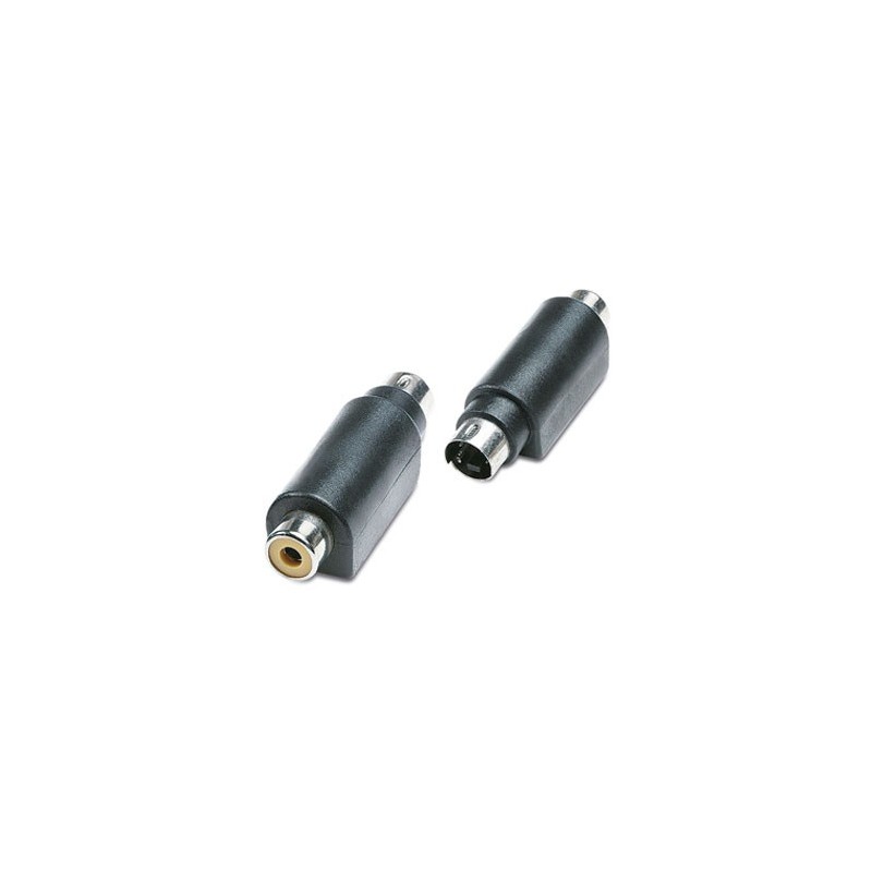 ADAPTADOR SVHS A RCA HEMBRA 50493 