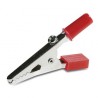 MEDIUM CROCODILE CLAMP WITH SCREW 50710 RED