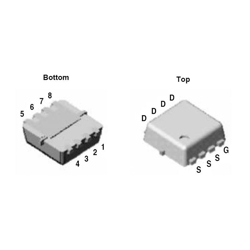 FDMC8884 MOSFET, CANAL N, 30V, 15A, MLP 3.3X3.3