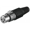 CON648 CONECTOR CANON HEMBRA XLR